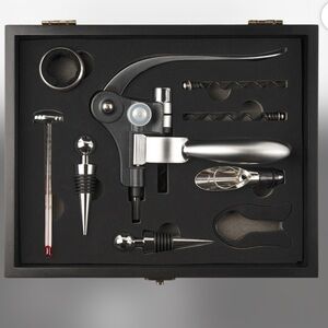 Premium Wine Accessory Set - Black price Is Firm